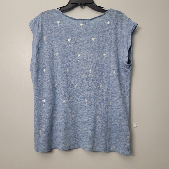 Tommy Bahama | Tops | Tommy Bahama Linnea Palm Tree Linen Linnea Palm ...